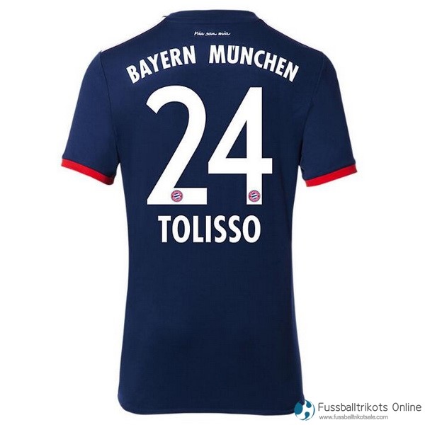 Bayern München Trikot Auswarts Tolisso 2017-18 Fussballtrikots Günstig